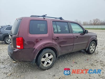 Trzecie zdjęcie samochodu z tyłu: 2010 HONDA PILOT EXL VIN:5FNYF4H50AB026397 - miniatura