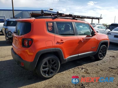 Trzecie zdjęcie samochodu z tyłu: 2017 JEEP RENEGADE LATITUDE VIN:ZACCJBBH6HPG27848 - miniatura