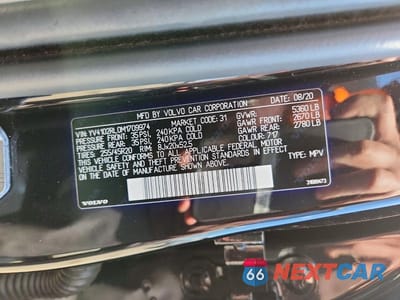 Zdjęcie 13 z 13 samochodu: 2021 VOLVO XC60 T5 INSCRIPTION VIN:YV4102RL0M1709974 - miniatura