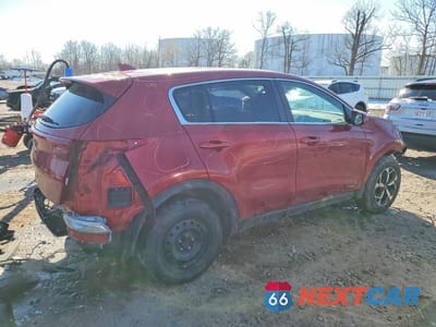 Trzecie zdjęcie samochodu z tyłu: 2020 KIA SPORTAGE LX VIN:KNDPM3AC6L7818244 - miniatura