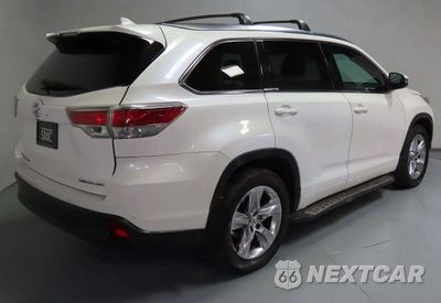 Trzecie zdjęcie samochodu z tyłu: 2015 TOYOTA HIGHLANDER LIMITED PLATINUM VIN:5TDDKRFH0FS175061 - miniatura