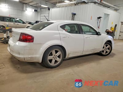 Trzecie zdjęcie samochodu z tyłu: 2013 DODGE AVENGER SXT VIN:1C3CDZCB6DN740815 - miniatura