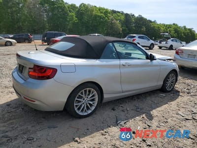 Trzecie zdjęcie samochodu z tyłu: 2016 BMW 228 I SULEV VIN:WBA1K9C56GV711044 - miniatura