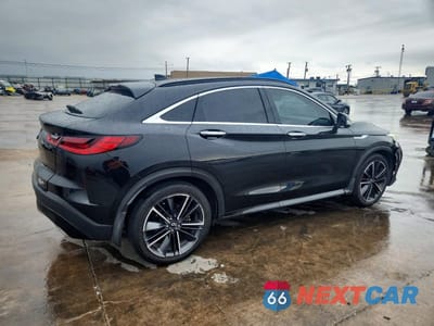 Trzecie zdjęcie samochodu z tyłu: 2022 INFINITI QX55 ESSENTIAL VIN:3PCAJ5K39NF100581 - miniatura