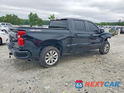 Trzecie zdjęcie samochodu z tyłu: 2020 CHEVROLET SILVERADO K1500 CUSTOM VIN:1GCPYBEK5LZ349488 - miniatura