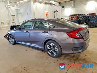 Drugie zdjęcie samochodu z przodu: 2017 HONDA CIVIC EXL VIN:19XFC1F70HE026130 - miniatura