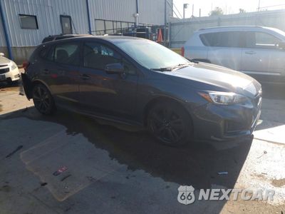 Czwarte zdjęcie samochodu z boku: 2019 SUBARU IMPREZA SPORT VIN:4S3GTAJ67K3729371 - miniatura