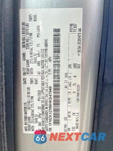 Zdjęcie 10 z 10 samochodu: 2017 FORD TRANSIT T-150 VIN:1FMZK1ZM8HKB47949 - miniatura