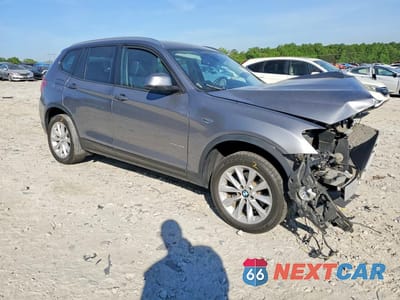 Czwarte zdjęcie samochodu z boku: 2017 BMW X3 XDRIVE28I VIN:5UXWX9C37H0T20488 - miniatura