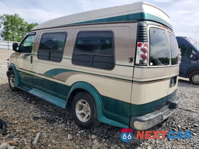 Drugie zdjęcie samochodu z przodu: 1997 CHEVROLET EXPRESS G1500 VIN:1GBFG15R8V1063291 - miniatura