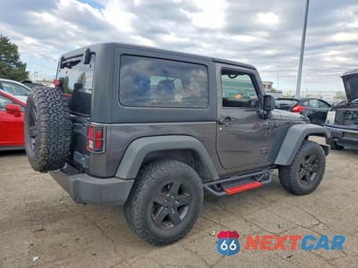 Trzecie zdjęcie samochodu z tyłu: 2017 JEEP WRANGLER SPORT VIN:1C4AJWAG5HL598810 - miniatura