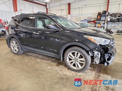 Czwarte zdjęcie samochodu z boku: 2013 HYUNDAI SANTA FE SPORT 2.0T VIN:5XYZU3LA4DG103505 - miniatura