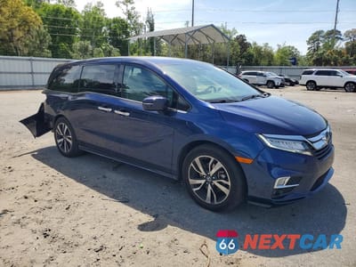 Czwarte zdjęcie samochodu z boku: 2018 HONDA ODYSSEY ELITE VIN:5FNRL6H97JB059747 - miniatura