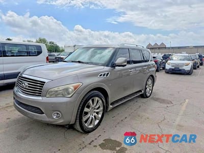 Drugie zdjęcie samochodu z przodu: 2014 INFINITI QX80 BASE VIN:JN8AZ2NE0E9068221 - miniatura