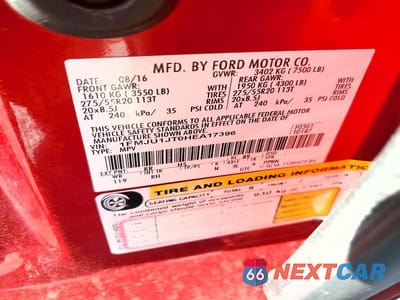Zdjęcie 13 z 13 samochodu: 2017 FORD EXPEDITION XLT VIN:1FMJU1JT0HEA17396 - miniatura
