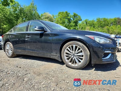 Czwarte zdjęcie samochodu z boku: 2023 INFINITI Q50 LUXE VIN:JN1EV7BP4PM512375 - miniatura