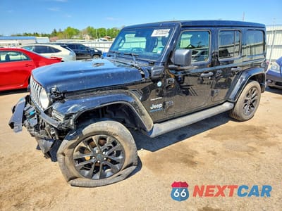 2024 JEEP WRANGLER SAHARA 4XE 1C4RJXP67RW177291 - główne zdjęcie licytacji z USA - miniatura