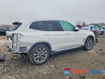 Trzecie zdjęcie samochodu z tyłu: 2019 BMW X3 XDRIVE30I VIN:5UXTR9C50KLR10584 - miniatura