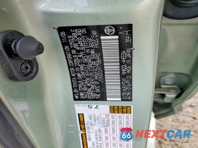 Zdjęcie 12 z 12 samochodu: 2007 TOYOTA PRIUS BASE VIN:JTDKB20U977586992 - miniatura