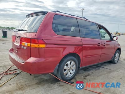 Trzecie zdjęcie samochodu z tyłu: 2004 HONDA ODYSSEY EXL VIN:5FNRL18704B143656 - miniatura