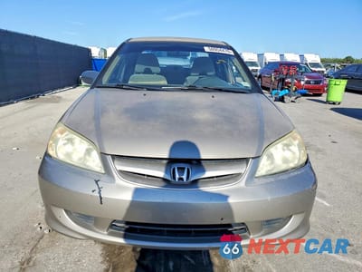 Piąte zdjęcie samochodu w środku: 2005 HONDA CIVIC LX VIN:2HGES16575H616632 - miniatura