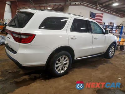 Trzecie zdjęcie samochodu z tyłu: 2015 DODGE DURANGO SXT VIN:1C4RDJAGXFC938768 - miniatura