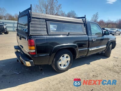 Trzecie zdjęcie samochodu z tyłu: 2006 GMC NEW SIERRA C1500 VIN:3GTEC14T96G215985 - miniatura
