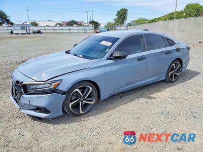 2021 HONDA ACCORD SPORT 1HGCV1F33MA021433 - główne zdjęcie licytacji z USA - miniatura