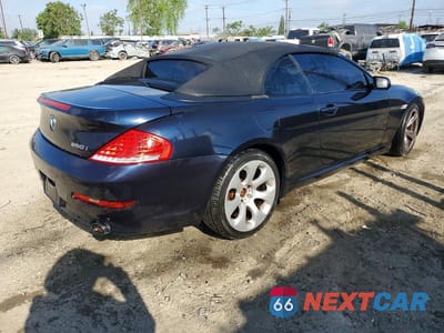Trzecie zdjęcie samochodu z tyłu: 2009 BMW 650 I VIN:WBAEB53549C224028 - miniatura