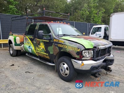 Czwarte zdjęcie samochodu z boku: 2001 FORD F350 SUPER DUTY VIN:1FTWW33F91EA13330 - miniatura
