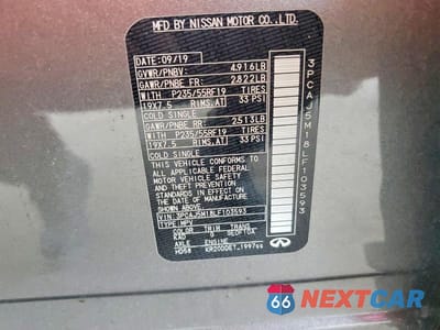 Zdjęcie 13 z 13 samochodu: 2020 INFINITI QX50 LUXE VIN:3PCAJ5M18LF103593 - miniatura