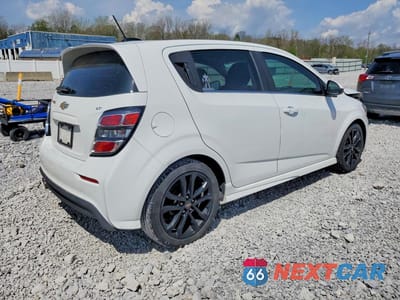Trzecie zdjęcie samochodu z tyłu: 2017 CHEVROLET SONIC LT VIN:1G1JD6SB7H4124435 - miniatura