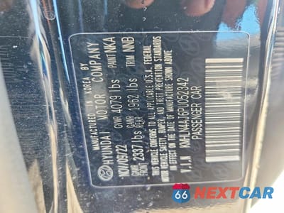 Zdjęcie 12 z 12 samochodu: 2023 HYUNDAI ELANTRA HYBRID LIMITED VIN:KMHLN4AJ6PU052342 - miniatura