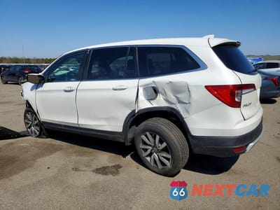 Drugie zdjęcie samochodu z przodu: 2021 HONDA PILOT EXL VIN:5FNYF6H54MB061136 - miniatura