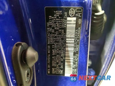 Zdjęcie 13 z 13 samochodu: 2019 TOYOTA COROLLA SE VIN:2T1BURHEXKC135867 - miniatura
