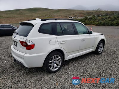 Trzecie zdjęcie samochodu z tyłu: 2006 BMW X3 3.0I VIN:WBXPA93456WD31926 - miniatura