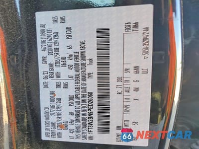 Zdjęcie 12 z 12 samochodu: 2023 FORD F250 SUPER DUTY VIN:1FT8W2BN9PED26060 - miniatura