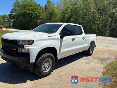 Drugie zdjęcie samochodu z przodu: 2020 CHEVROLET SILVERADO K1500 VIN:3GCUYAEF6LG241851 - miniatura