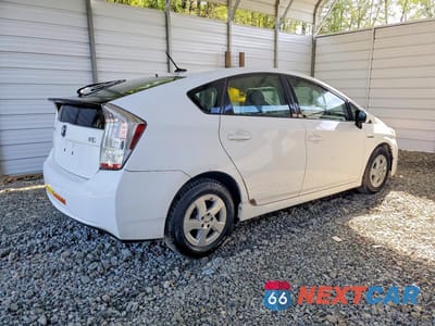 Trzecie zdjęcie samochodu z tyłu: 2011 TOYOTA PRIUS TWO VIN:JTDKN3DU0B5270960 - miniatura