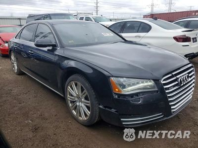 Czwarte zdjęcie samochodu z boku: 2012 AUDI A8 VIN:WAURVAFD5CN005885 - miniatura