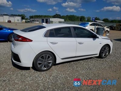 Trzecie zdjęcie samochodu z tyłu: 2018 HYUNDAI IONIQ LIMITED VIN:KMHC85LC6JU077566 - miniatura