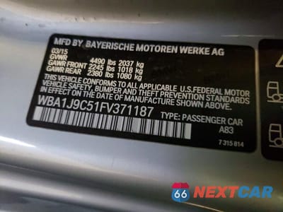 Zdjęcie 12 z 12 samochodu: 2015 BMW M235I XDRIVE VIN:WBA1J9C51FV371187 - miniatura