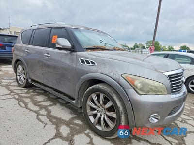 Czwarte zdjęcie samochodu z boku: 2011 INFINITI QX56 BASE VIN:JN8AZ2ND4B9700446 - miniatura