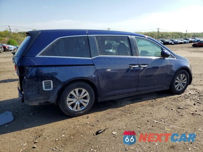 Trzecie zdjęcie samochodu z tyłu: 2016 HONDA ODYSSEY EX VIN:5FNRL5H45GB137451 - miniatura