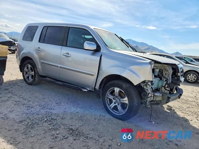 Czwarte zdjęcie samochodu z boku: 2013 HONDA PILOT EXL VIN:5FNYF4H65DB002545 - miniatura