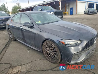 Czwarte zdjęcie samochodu z boku: 2023 MERCEDES-BENZ C 43 AMG VIN:W1KAF8HB6PR097658 - miniatura