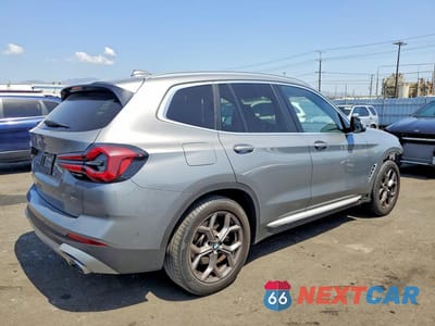 Trzecie zdjęcie samochodu z tyłu: 2024 BMW X3 SDRIVE30I VIN:WBX47DP03RN271485 - miniatura