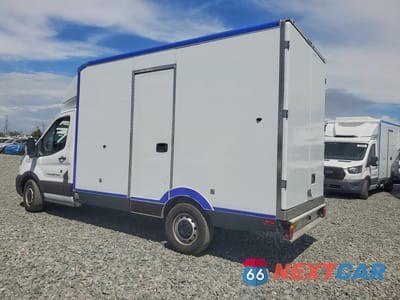 Drugie zdjęcie samochodu z przodu: 2021 FORD TRANSIT DELIVERY TRUCK VIN:1FDBW5Z84MKA79935 - miniatura