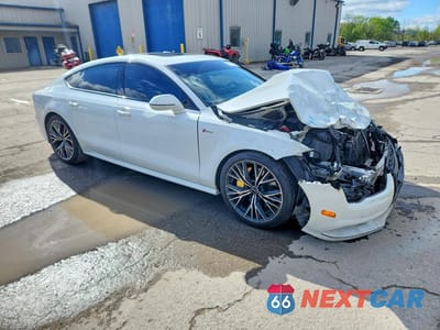 Czwarte zdjęcie samochodu z boku: 2017 AUDI A7 PREMIUM PLUS VIN:WAUW2AFC3HN056716 - miniatura