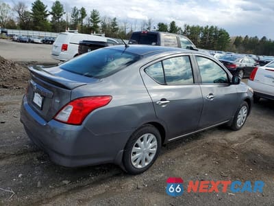 Trzecie zdjęcie samochodu z tyłu: 2017 NISSAN VERSA 1.6 SV VIN:3N1CN7AP5HL870489 - miniatura
